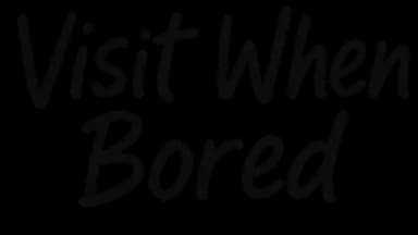 Visit When Bored - Logo